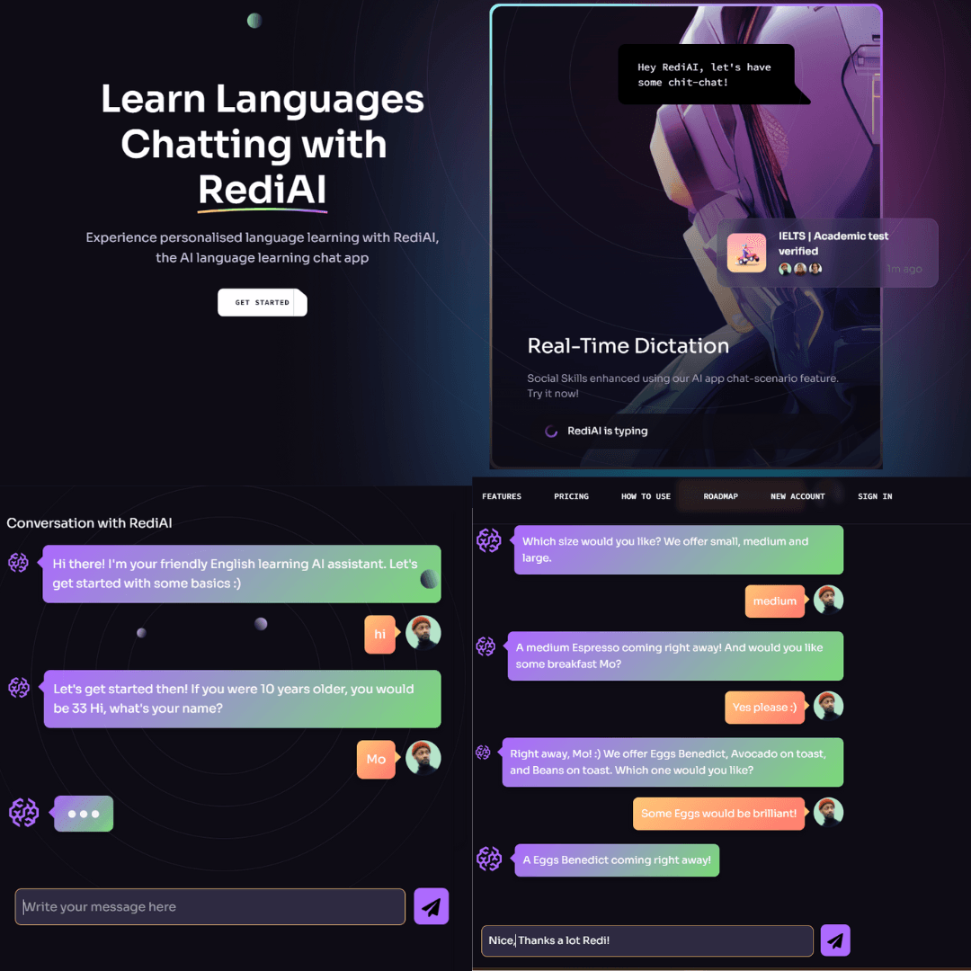 RediAI: English Learning Agent